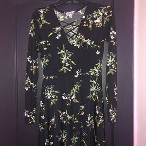 Black Long-sleeve Dress